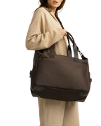 Chocolate Nylon Diaper Bag