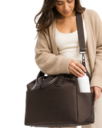 Chocolate Nylon Diaper Bag