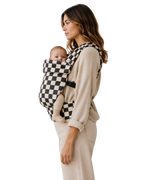 Checker BW Baby Carrier