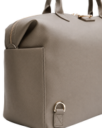 Clay Leather Diaper Bag