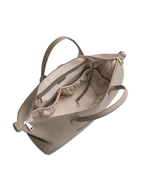 Clay Leather Diaper Bag