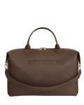 Chocolate Leather Diaper Bag
