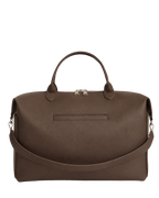 Chocolate Leather Diaper Bag