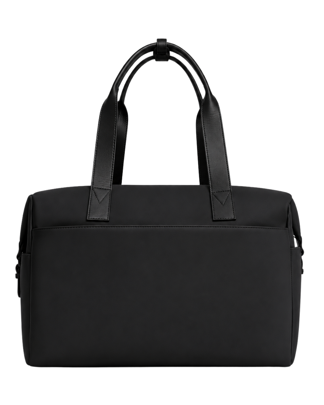 Black Nylon Diaper Bag
