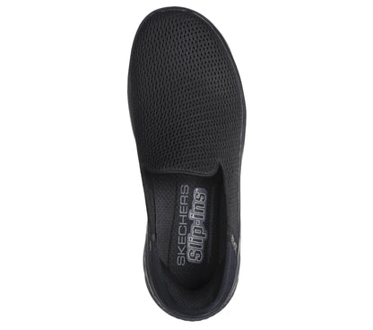 Skechers Women's Hands Free Slip-ins Go Walk Flex-relish 12 Black