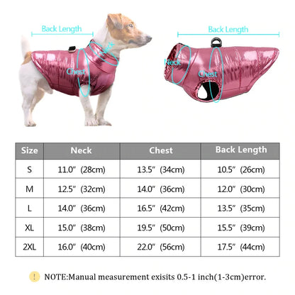 Winter Dog Coat Jacket