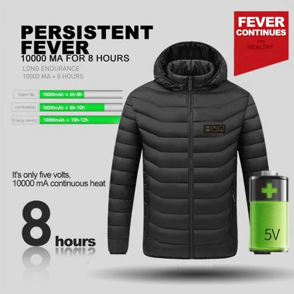 Unisex Winter Heating Jacket