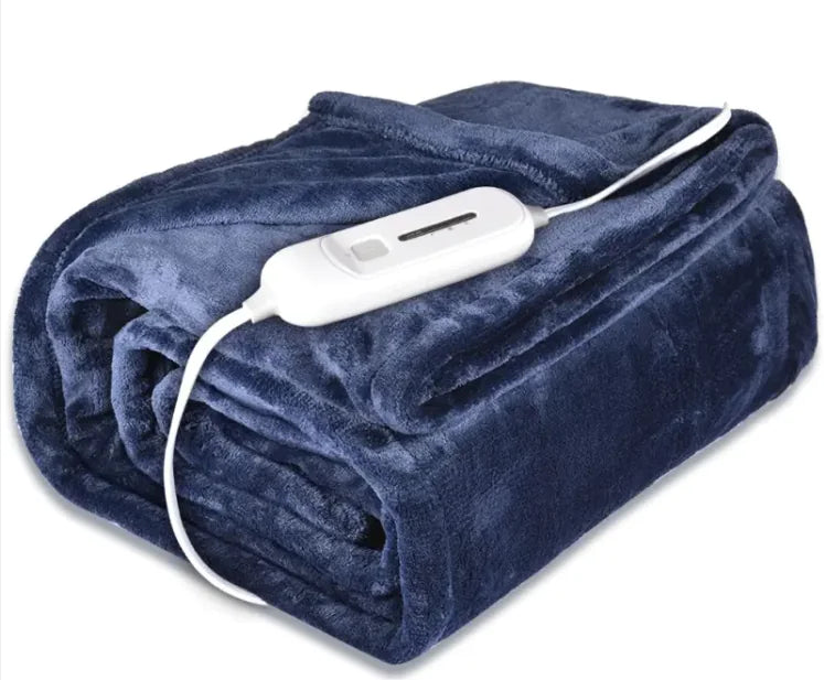 3-Level Safety Heated Blanket with Adjustable Temperature